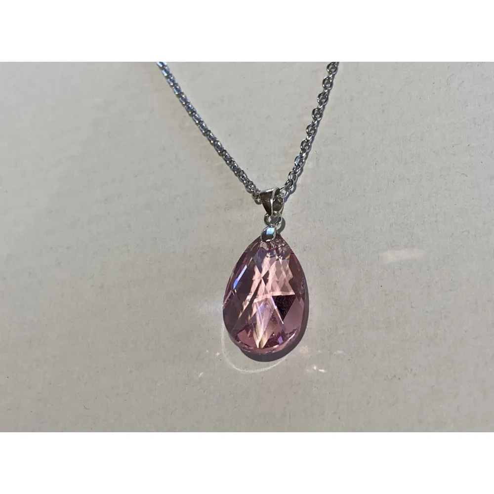 Angel Child Kristal Roze ovaal