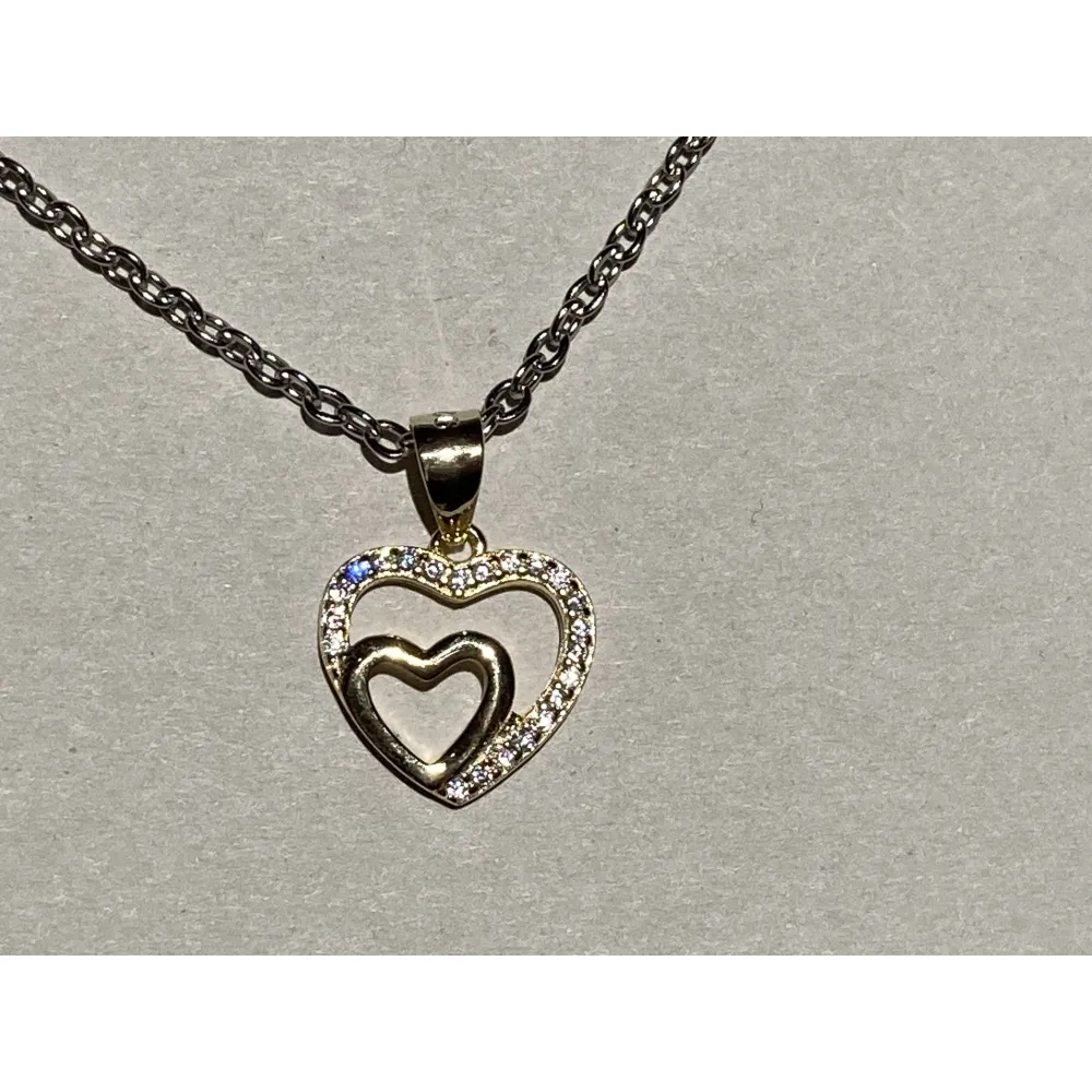 Angel Hart Beat (zilver goud kleur)